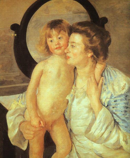 Mary Cassatt Mother and Child  vgvgv oil painting image